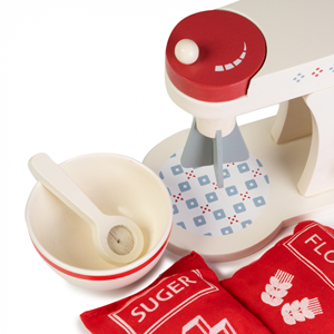 اسباب بازی همزن چوبی WOODEN MIXER PLAY SET کد WCF11_اسباب بازی